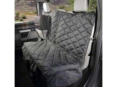 4Knines Multi-Function Second Row Seat Cover with Hammock; Passenger Side (04-25 Silverado 1500 Crew Cab)