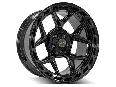 4Play 4P55 Brushed Black 5-Lug Wheel; 20x10; -18mm Offset (02-08 RAM 1500, Excluding Mega Cab)