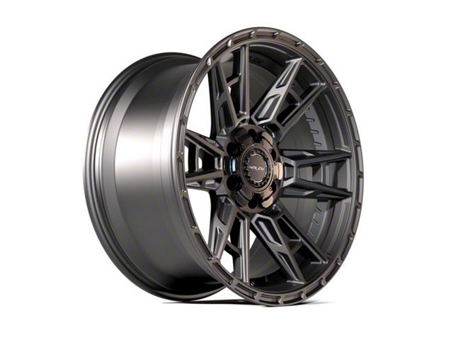 4Play Sport2.0 4PS20 Matte Black 6-Lug Wheel; 17x9; 18mm Offset (04-08 F-150)