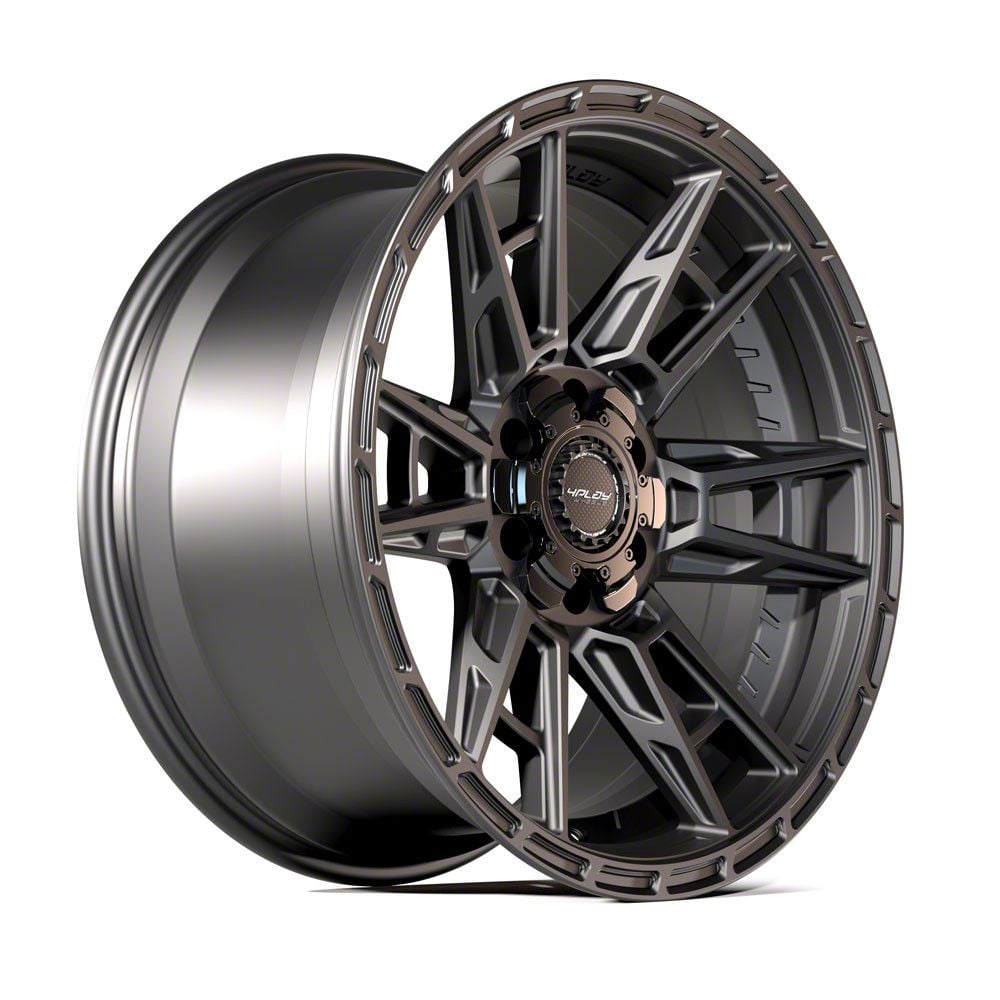 4Play Sport2.0 4PS20 Matte Black 6-Lug Wheel; 20×9; -6mm Offset (04-08 F-150)