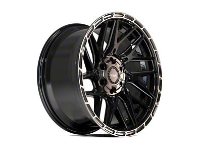 4Play Sport2.0 4PS28 Matte Black 6-Lug Wheel; 24x10; 24mm Offset (04-08 F-150)