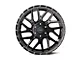 4Play Sport2.0 4PS28 Matte Black 6-Lug Wheel; 18x9; 18mm Offset (07-13 Sierra 1500)
