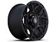 4Play 4PS60 Satin Black 6-Lug Wheel; 17x9; 0mm Offset (07-13 Silverado 1500)
