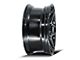 4Play 4P83 Brushed Black 8-Lug Wheel; 20x9; 0mm Offset (11-14 Silverado 3500 HD SRW)