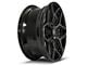 4Play 4P06 Brushed Black 6-Lug Wheel; 22x9; 12mm Offset (07-14 Yukon)
