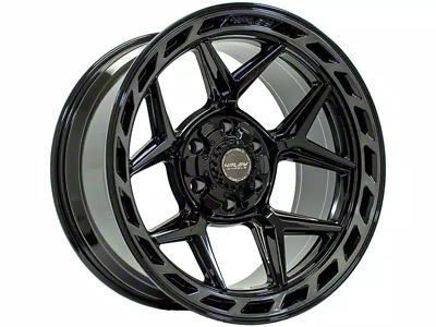 4Play 4P55 Brushed Black 6-Lug Wheel; 20x10; -18mm Offset (07-14 Yukon)