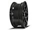 4Play 4P83 Brushed Black 6-Lug Wheel; 22x9; 12mm Offset (07-14 Yukon)