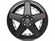 4Play 4PF5 Matte Black Center with Gloss Black Barrel 6-Lug Wheel; 20x9; 0mm Offset (07-14 Yukon)