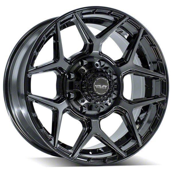 4Play 4P06 Brushed Black 6-Lug Wheel; 20×9; 0mm Offset (09-14 F-150)