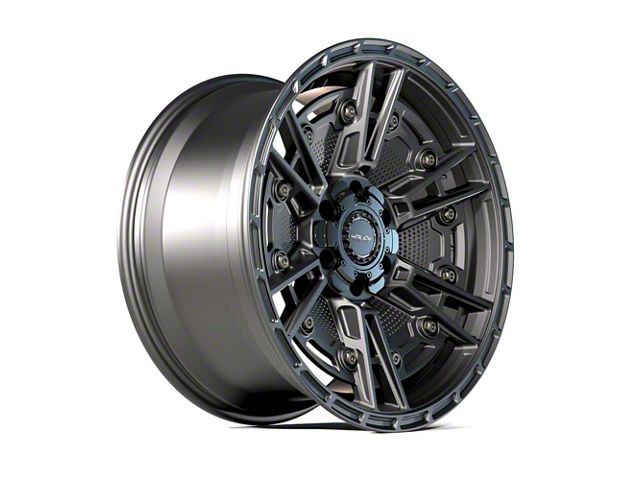 4Play Sport2.0 4PS01 Matte Black 6-Lug Wheel; 17x9; -6mm Offset (09-14 F-150)