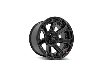 4Play 4P70 Brushed Black 5-Lug Wheel; 22x12; -44mm Offset (09-18 RAM 1500)