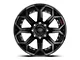 4Play 4P80R Brushed Black 8-Lug Wheel; 20x10; -24mm Offset (11-16 F-350 Super Duty SRW)