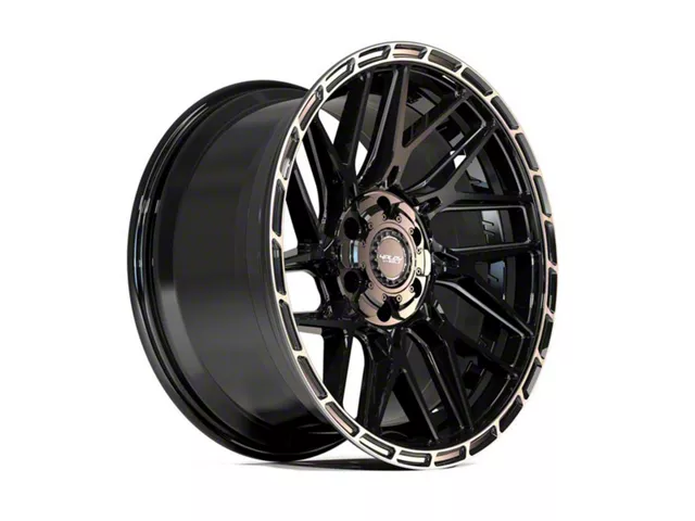 4Play Sport2.0 4PS28 Matte Black 6-Lug Wheel; 18x9; 18mm Offset (14-18 Silverado 1500)
