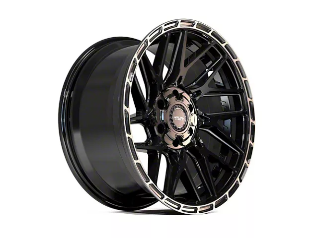 4Play Sport2.0 4PS28 Matte Black 6-Lug Wheel; 22x10; 0mm Offset (14-18 Silverado 1500)