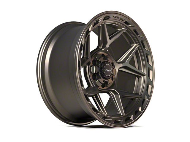 4Play 4P55 Bronze 6-Lug Wheel; 20x10; -18mm Offset (15-20 F-150)