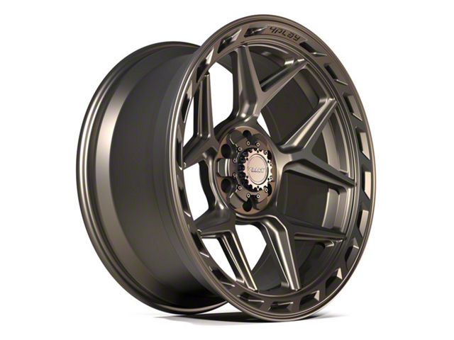 4Play 4P55 Bronze 6-Lug Wheel; 22x10; -18mm Offset (15-20 F-150)