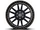 4Play 4PS12 Satin Black Machined with Bronze 6-Lug Wheel; 22x9; 0mm Offset (15-20 F-150)