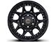 4Play 4PS50 Satin Black 6-Lug Wheel; 17x9; 0mm Offset (15-20 F-150)