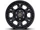 4Play 4PS60 Satin Black 6-Lug Wheel; 17x9; 0mm Offset (15-20 F-150)
