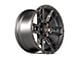 4Play Sport2.0 4PS20 Matte Black 6-Lug Wheel; 17x9; 18mm Offset (15-20 F-150)