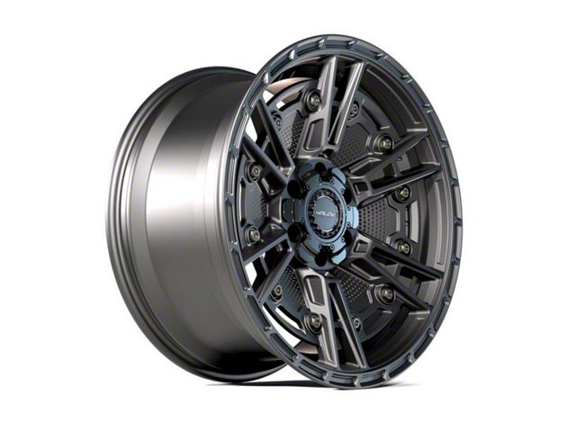 4Play Sport2.0 4PS01 Matte Black 6-Lug Wheel; 18x9; -6mm Offset (15-20 Yukon)