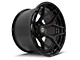 4Play 4PF6 Matte Black with Gloss Black 8-Lug Wheel; 20x9; 0mm Offset (23-24 F-250 Super Duty)