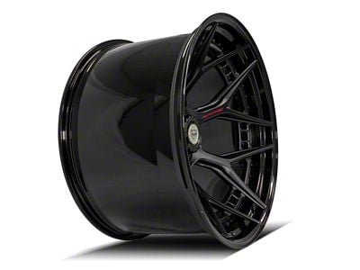4Play 4PF6 Matte Black with Gloss Black 8-Lug Wheel; 20x9; 0mm Offset (23-24 F-350 Super Duty SRW)