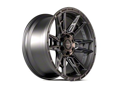 4Play Sport2.0 4PS20 Matte Black 6-Lug Wheel; 20x9; -6mm Offset (24-26 Ranger)