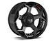 4Play 4P50 Brushed Black 6-Lug Wheel; 20x10; -18mm Offset (99-06 Sierra 1500)