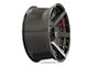 4Play 4P60 Brushed Black 6-Lug Wheel; 20x10; -18mm Offset (99-06 Sierra 1500)
