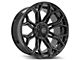 4Play 4P83 Brushed Black 6-Lug Wheel; 24x10; 18mm Offset (99-06 Sierra 1500)