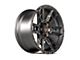 4Play Sport2.0 4PS20 Matte Black 6-Lug Wheel; 17x9; -6mm Offset (99-06 Sierra 1500)