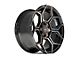 4Play Sport2.0 4PS28 Matte Black 6-Lug Wheel; 17x9; 18mm Offset (23-24 Canyon)