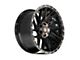 4Play Sport2.0 4PS28 Matte Black 6-Lug Wheel; 24x10; 24mm Offset (23-24 Canyon)
