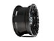4Play Sport2.0 4PS28 Matte Black 6-Lug Wheel; 24x10; 24mm Offset (23-24 Canyon)