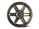 4Play 4P63 Bronze 6-Lug Wheel; 22x10; -18mm Offset (23-24 Colorado)