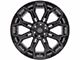 4Play 4P83 Brushed Black 6-Lug Wheel; 20x10; -18mm Offset (23-24 Colorado)
