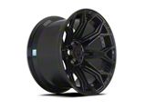 4Play 4P83 Gloss Black 6-Lug Wheel; 22x9; 12mm Offset (23-26 Colorado)