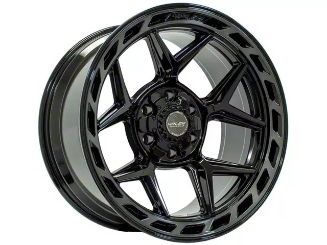 4Play 4P55 Brushed Black 5-Lug Wheel; 20x12; -44mm Offset (05-11 Dakota)