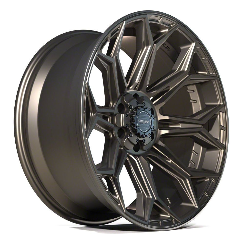 4Play 4P83 Bronze 6-Lug Wheel; 22×10; -18mm Offset (21-24 F-150)