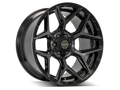 4Play 4P06 Brushed Black 6-Lug Wheel; 20x10; -18mm Offset (19-25 RAM 1500)