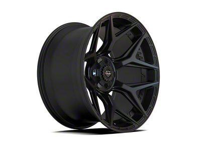 4Play 4P06 Satin Black 6-Lug Wheel; 22x12; -44mm Offset (19-26 RAM 1500)