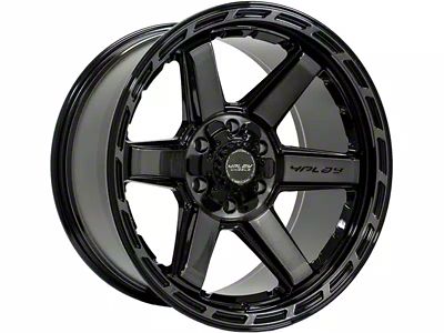 4Play 4P63 Brushed Black 6-Lug Wheel; 20x10; -18mm Offset (19-25 RAM 1500)