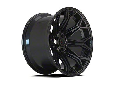 4Play 4P83 Gloss Black 6-Lug Wheel; 20x10; -18mm Offset (19-25 RAM 1500)