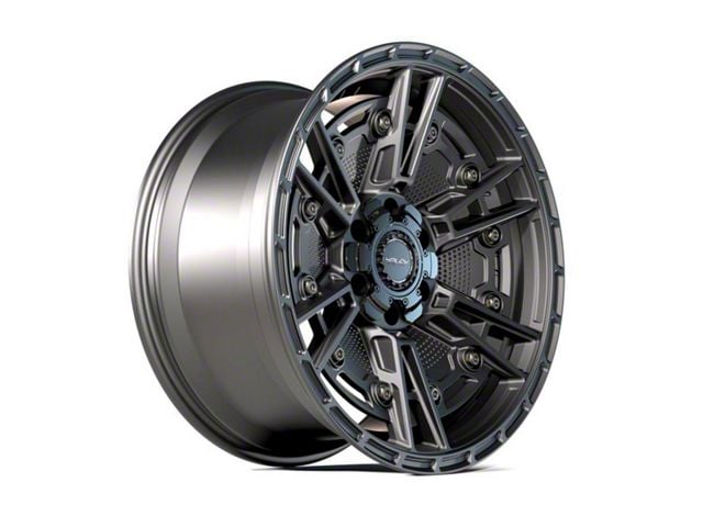 4Play Sport2.0 4PS01 Matte Black 6-Lug Wheel; 18x9; -6mm Offset (19-24 RAM 1500)