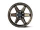 4Play Sport2.0 4PS63 Bronze 5-Lug Wheel; 17x9; -6mm Offset (02-08 RAM 1500, Excluding Mega Cab)