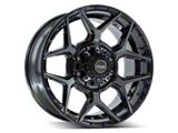 4Play 4P06 Brushed Black 8-Lug Wheel; 20x9; 0mm Offset (19-24 RAM 2500)