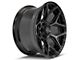 4Play 4P06 Brushed Black 6-Lug Wheel; 20x10; -18mm Offset (19-24 Sierra 1500)
