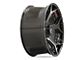 4Play 4P50 Brushed Black 6-Lug Wheel; 20x10; -18mm Offset (19-24 Sierra 1500)