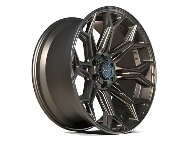 4Play 4P83 Bronze 6-Lug Wheel; 22x10; -18mm Offset (19-24 Sierra 1500)